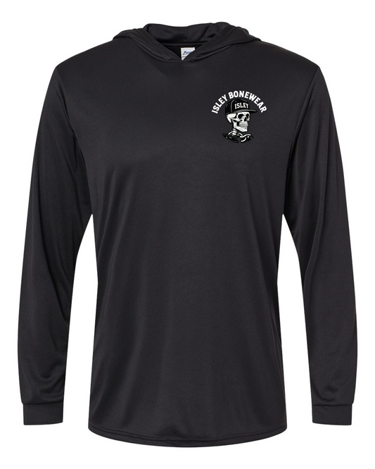 Isley Bonewear Golf Hood Performance Hooded Long Sleeve T-Shirt (click for more colors)