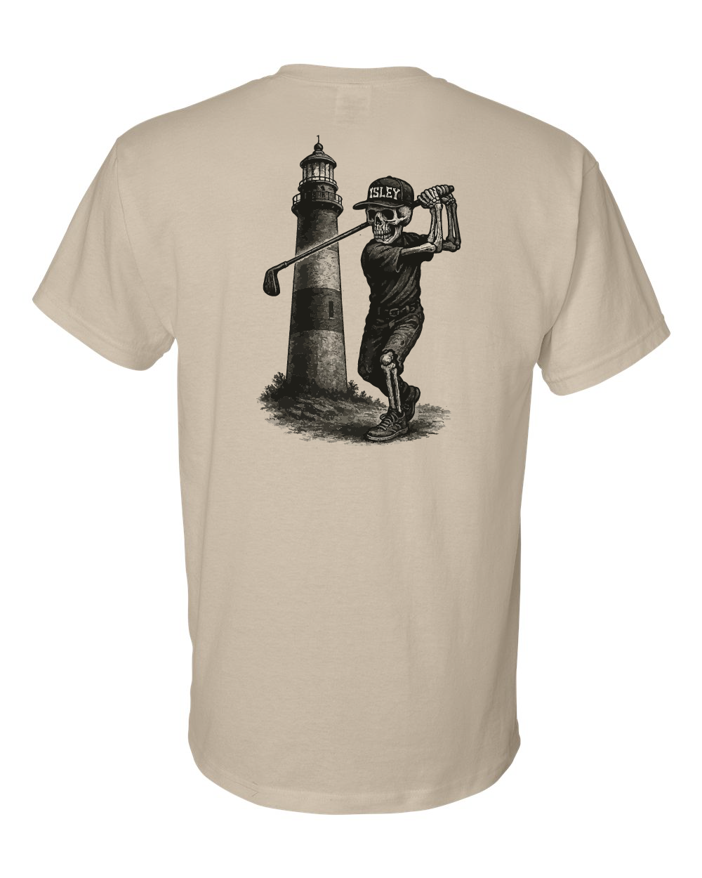 Isley Bonewear Lighthouse Premium Dry-Blend Unisex T-shirt (Click for more colors)