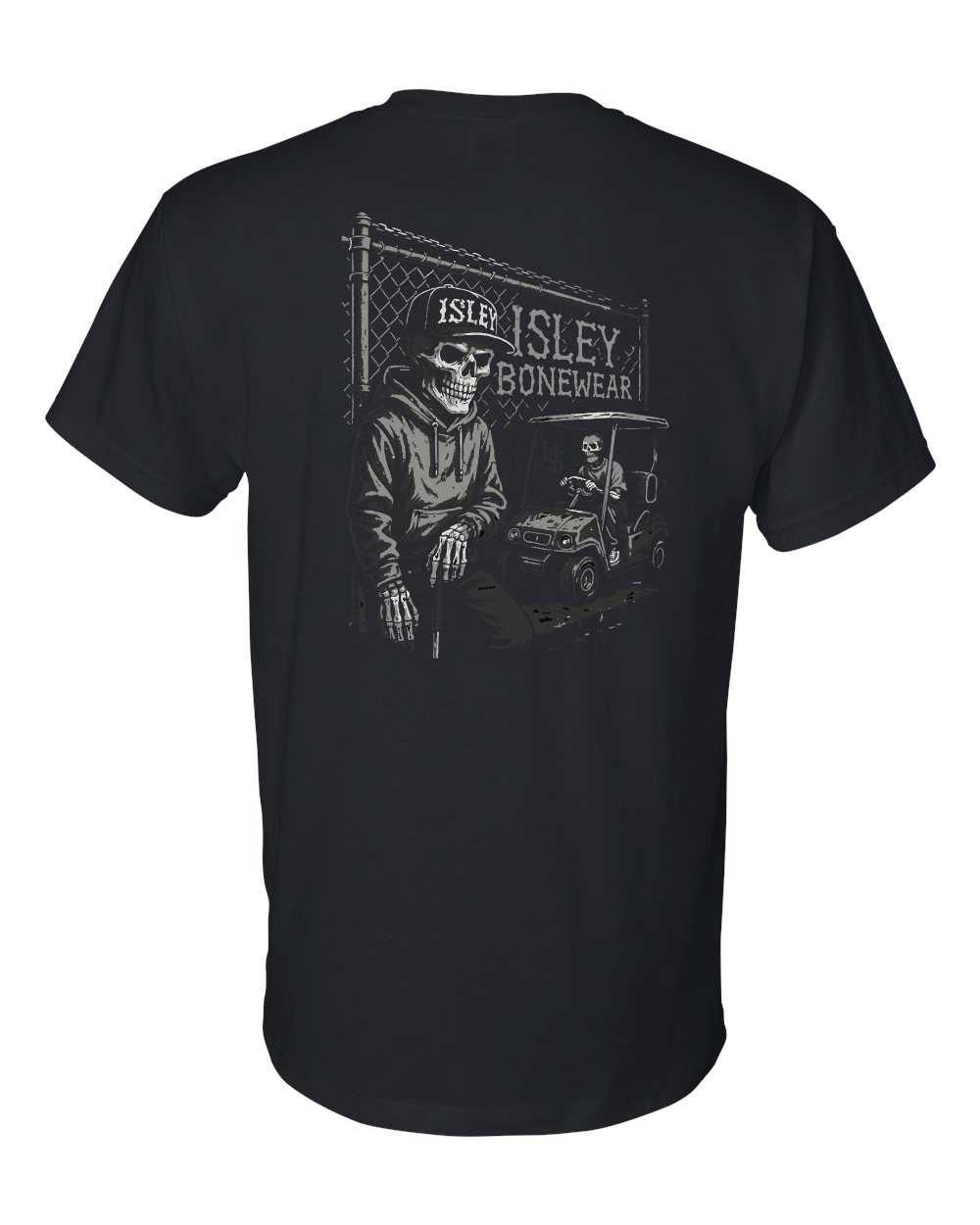 Isley Bonewear Golf Hood Premium Dry-Blend Unisex T-shirt