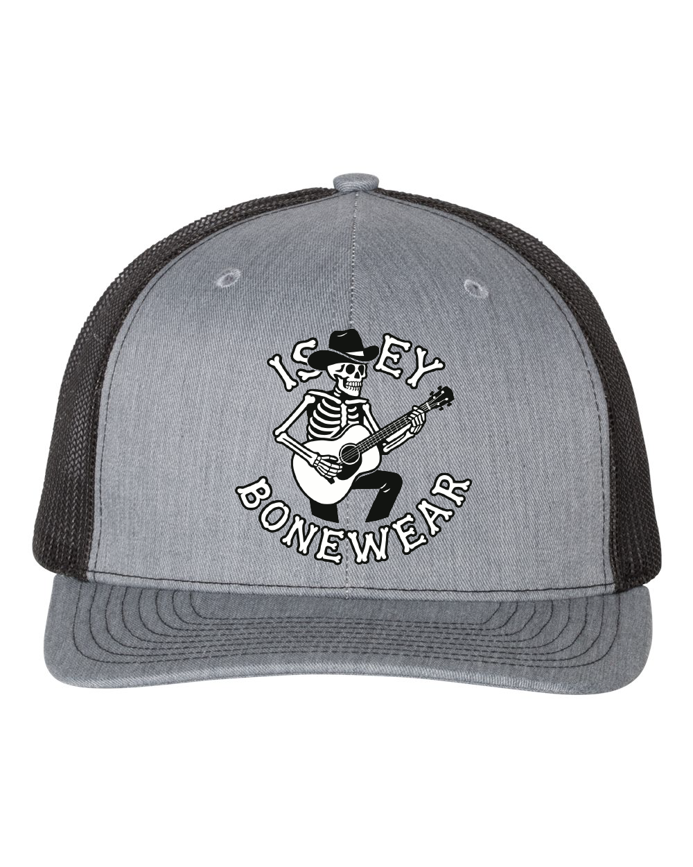 Isley Guitar Skeleton Snapback Trucker Cap (click for more colors)