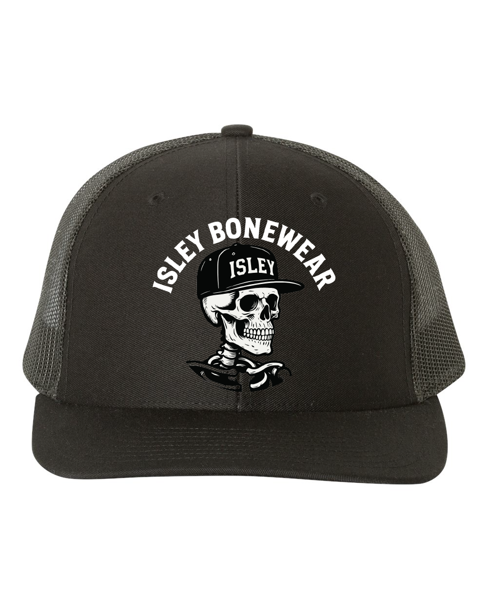 Isley Bonewear Skeleton Snapback Trucker Cap (Click for more colors)