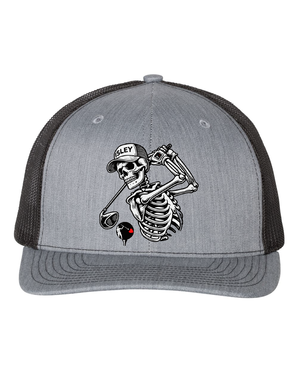 Isley Teach Skeleton Snapback Trucker Cap